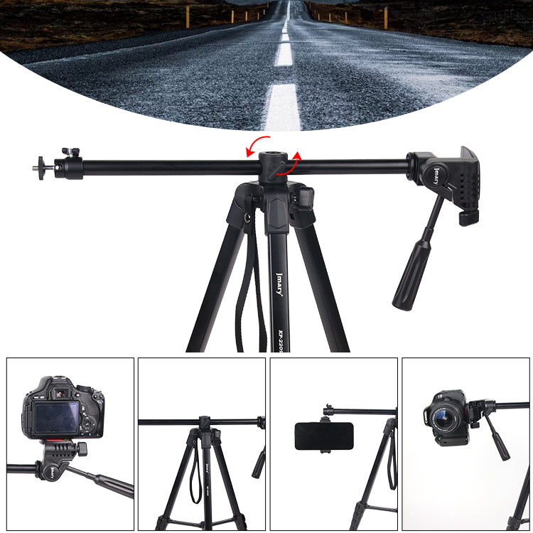 JMARY KP-2209 1.7M Horizontal Axis Tripod for camera & mobile