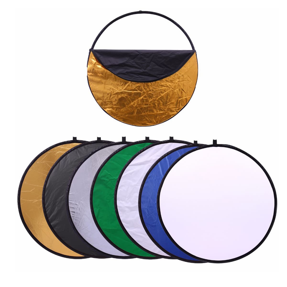 ✅ “Kit Réflecteur 7-en-1 avec Support & Trépied 2m – Contrôlez la Lumière Facilement”