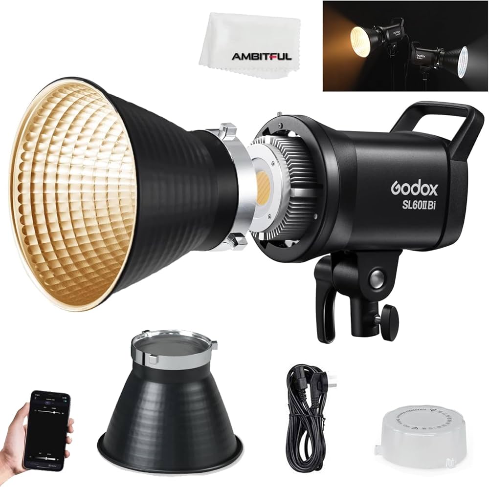 SL60 Bi-Color + Softbox 90×60 + Grid