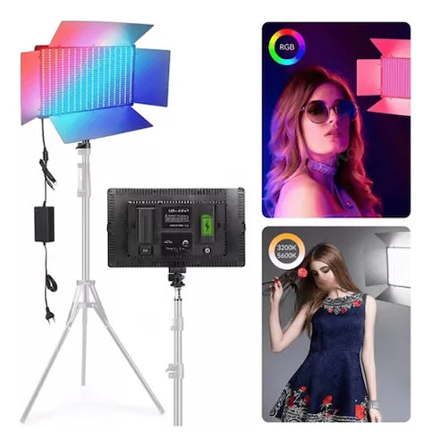 🌟 حول صورتك العادية إلى لقطة احترافية بـ LED U800+ RGB 🌟