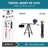 JMARY KP-2209 1.7M Horizontal Axis Tripod for camera & mobile