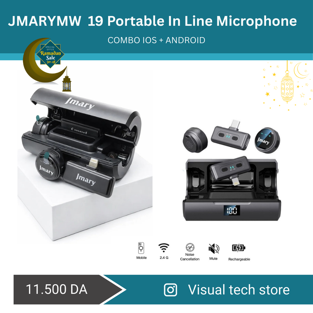 🎤 ميكروفون JMARY MW-19