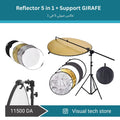 Reflector 5 in 1 + Support Girafe