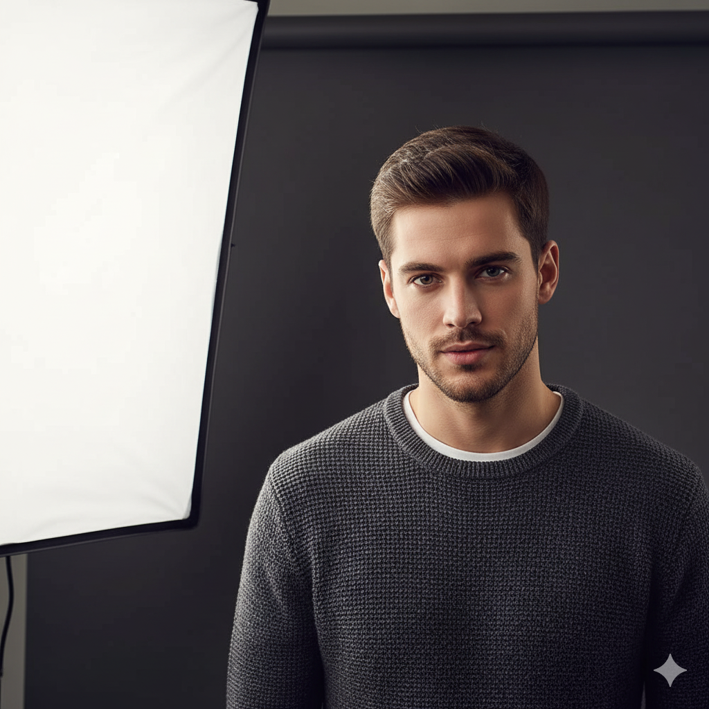 ✅ صوفت بوكس احترافي بـ 3 لمبات – إضاءة مثالية لكل أنواع التصوير