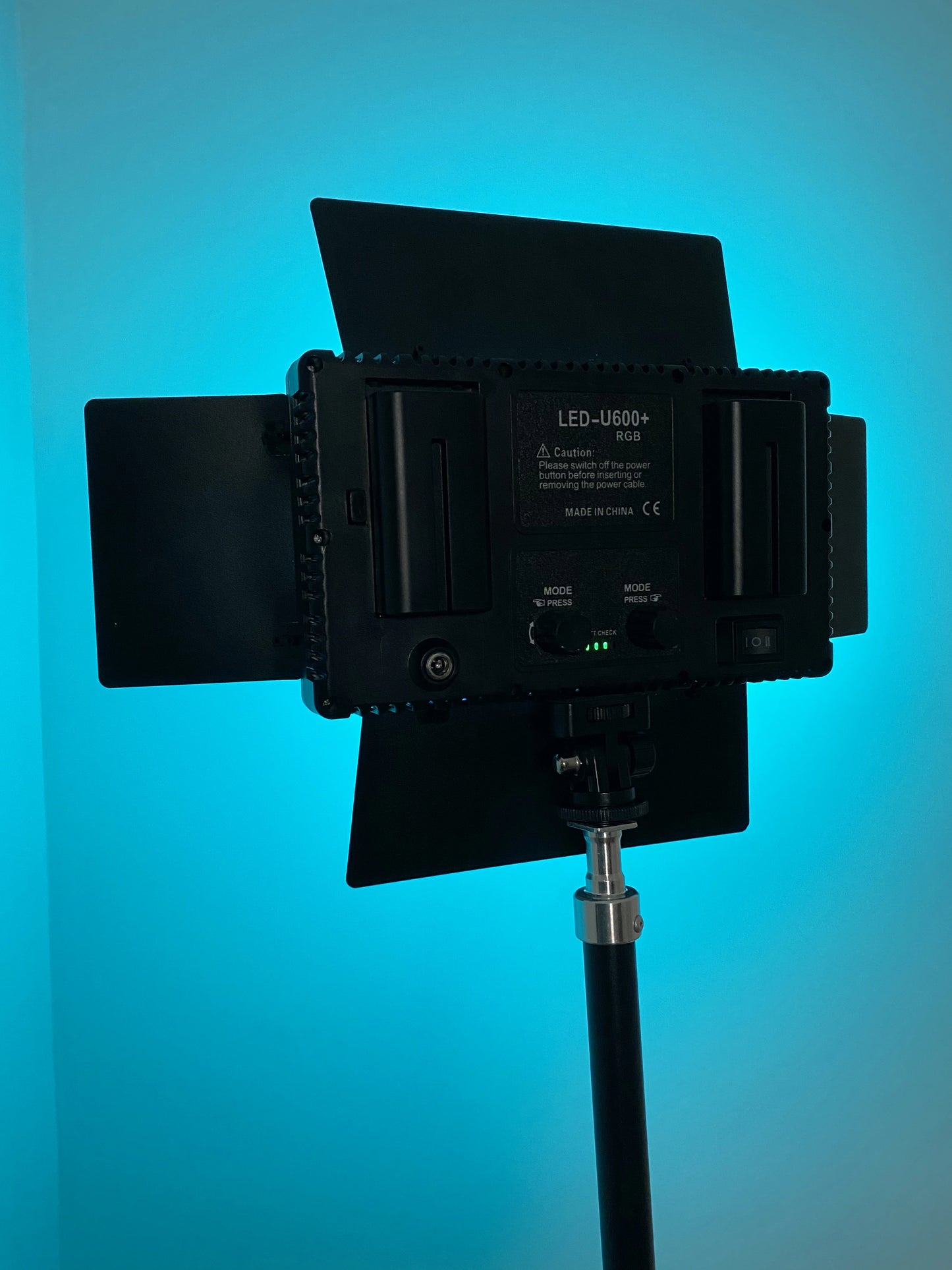 PACK 2 PANNEAU LED  U600 RGB + PRO باك إحترافي أصلي