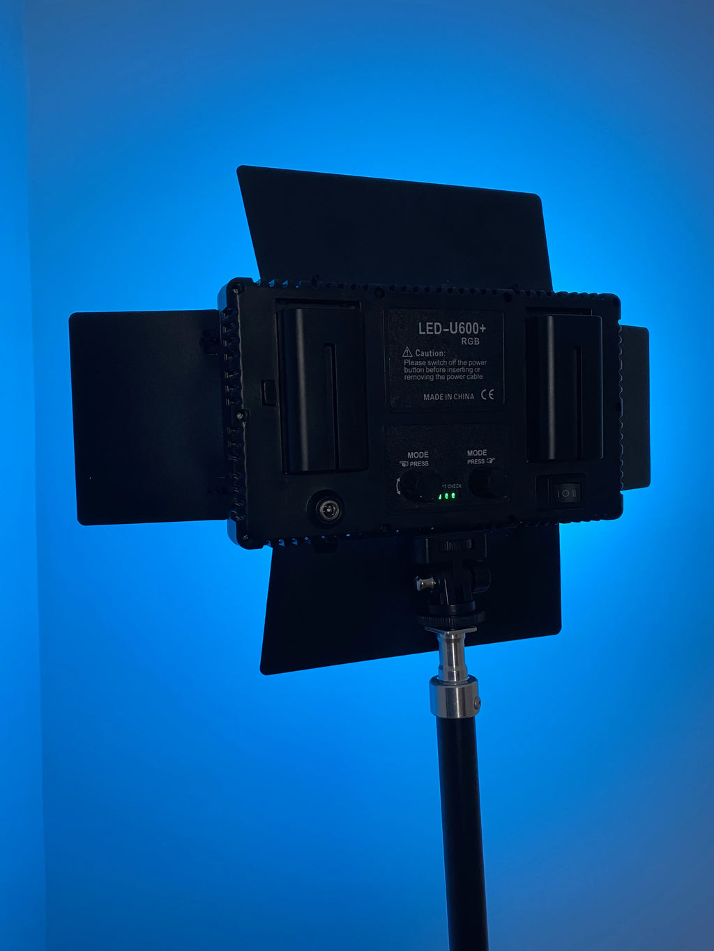 PACK 2 PANNEAU LED  U600 RGB + PRO باك إحترافي أصلي