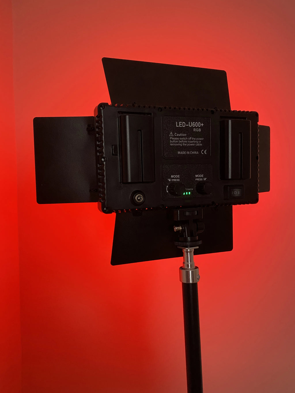 PACK 2 PANNEAU LED  U600 RGB + PRO باك إحترافي أصلي