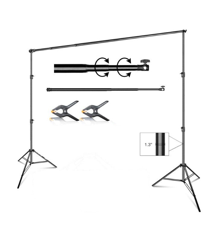 🎬 حامل الخلفية الاحترافي  support de fond 📸