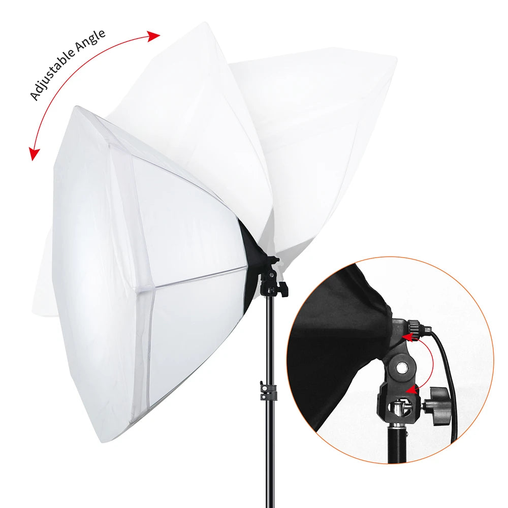 تحكّم في الضوء كالمحترفين مع Octa Softbox 3 lampe