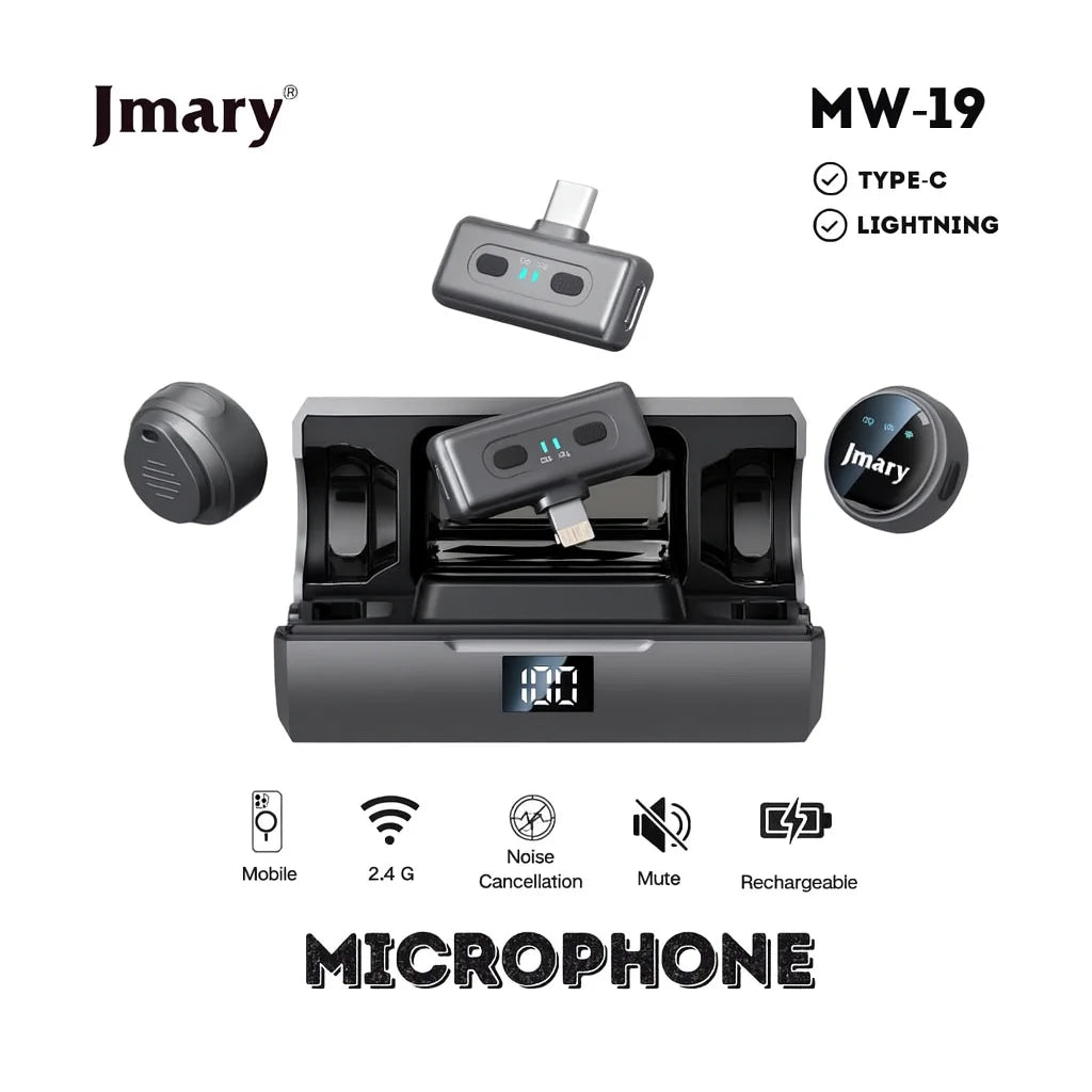 🎤 ميكروفون JMARY MW-19