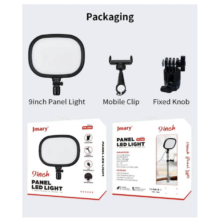 ✨ JMARY FM-58R Panel LED Light ✨