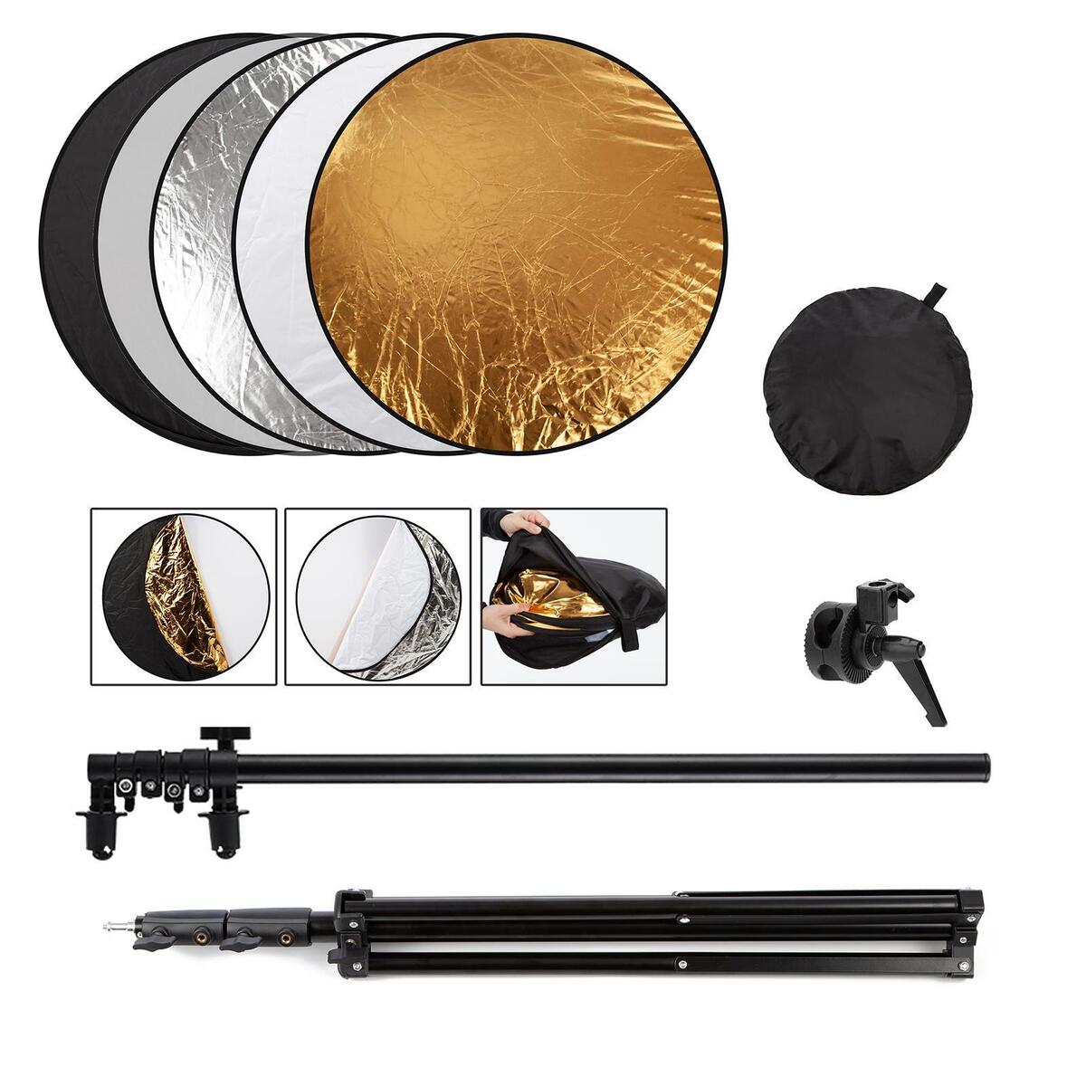 Reflector 5 in 1 + Support Girafe