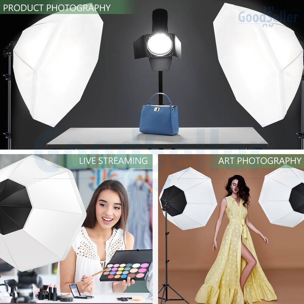 تحكّم في الضوء كالمحترفين مع Octa Softbox 3 lampe